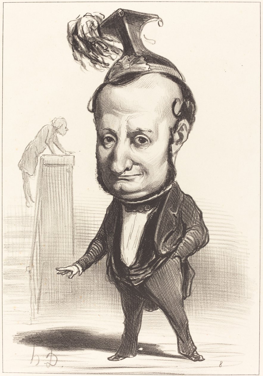 LF Raymond Wołowski autorstwa Honoré Daumier