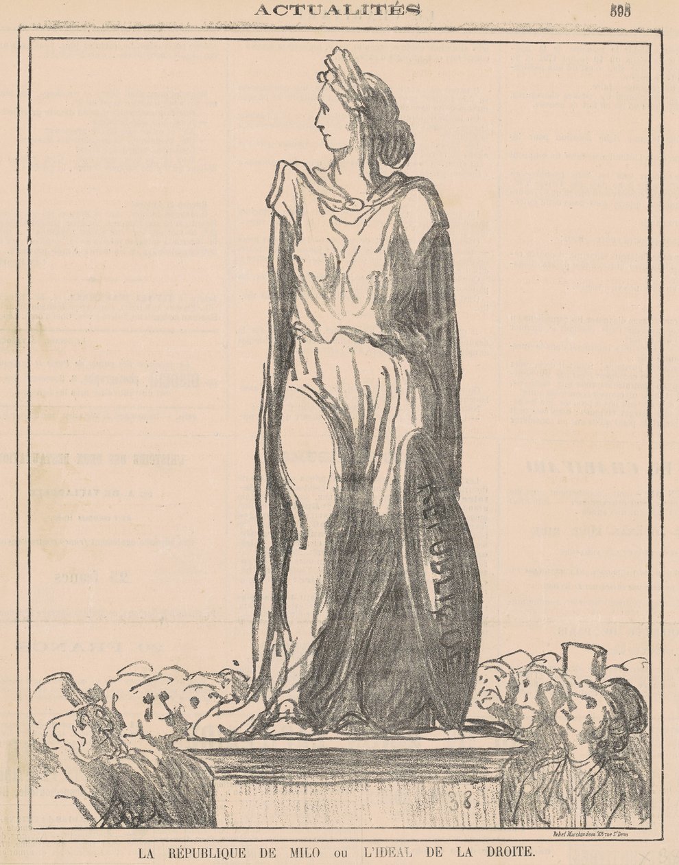Republika Milo... autorstwa Honoré Daumier