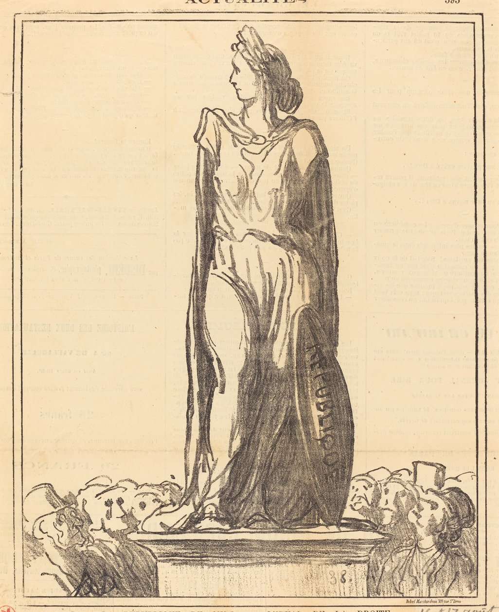 Republika Milo... autorstwa Honoré Daumier
