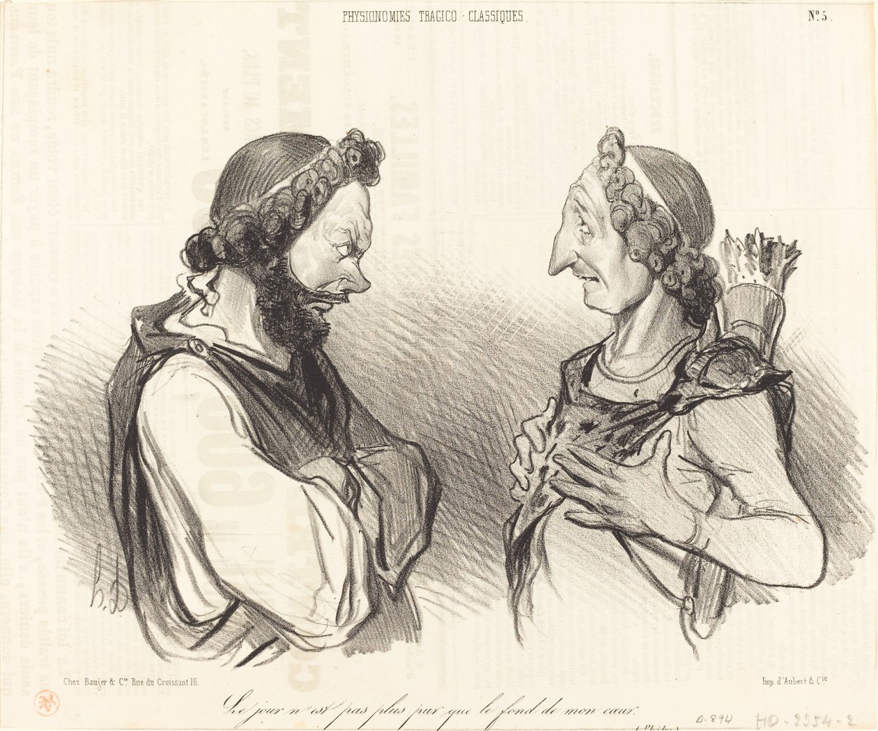 Dzień nie jest czystszy... autorstwa Honoré Daumier
