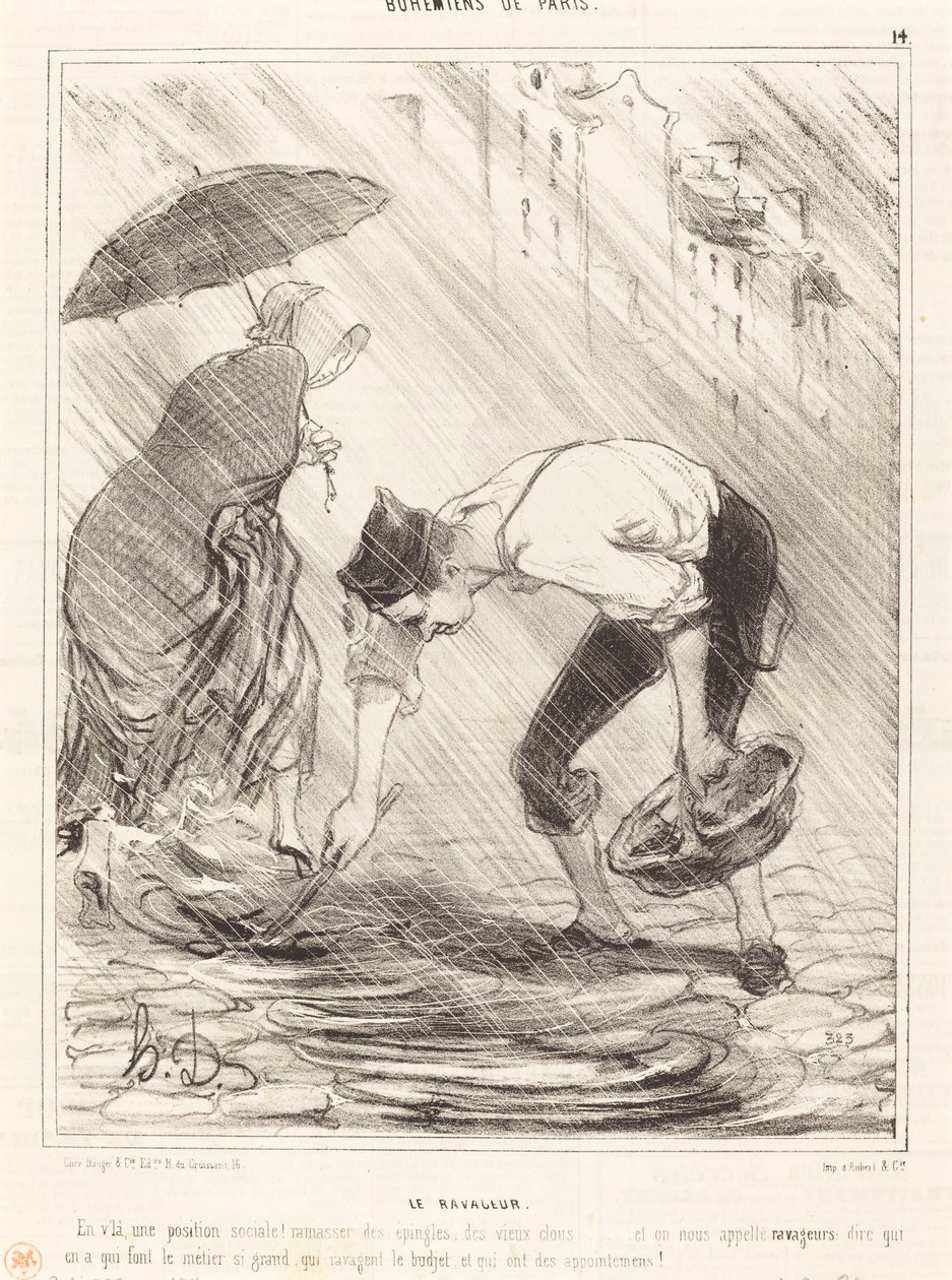 Niszczyciel autorstwa Honoré Daumier