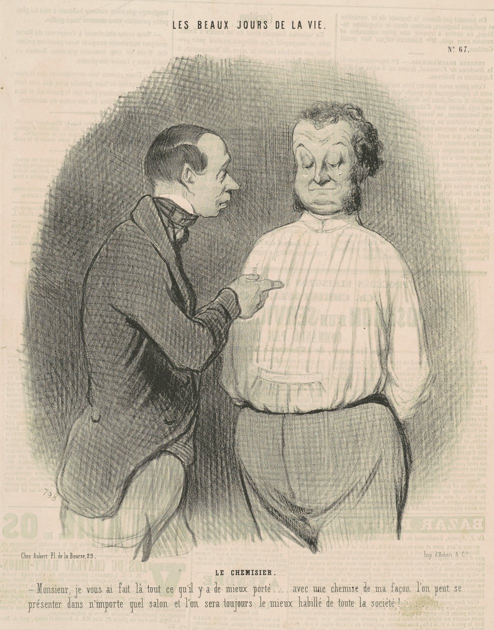 Bluzka autorstwa Honoré Daumier