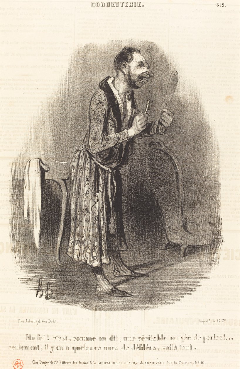 Moja wiara! tak jak mówią... autorstwa Honoré Daumier