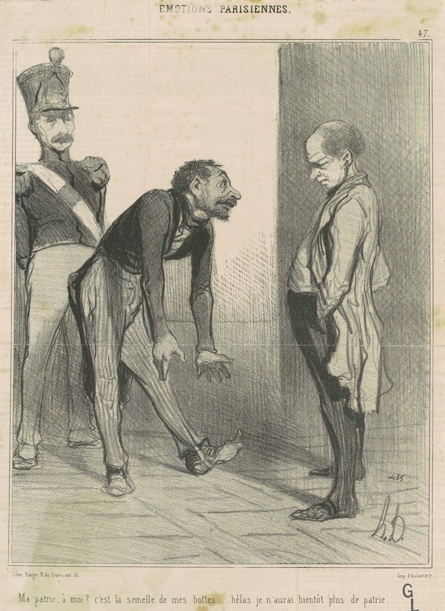 Moja ojczyzna, moja?... autorstwa Honoré Daumier