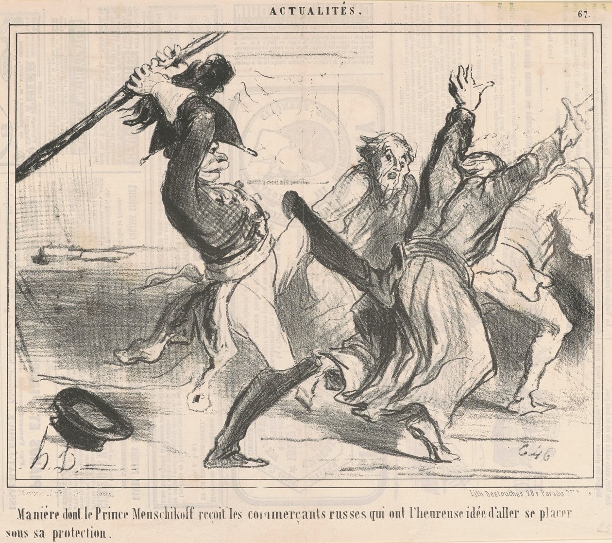 Sposób, w jaki... autorstwa Honoré Daumier