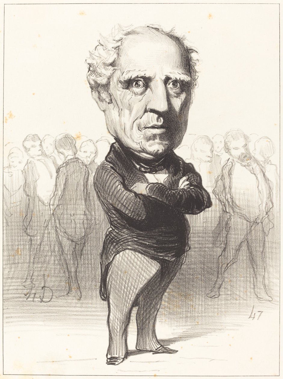 Marszałek Bugeaud autorstwa Honoré Daumier
