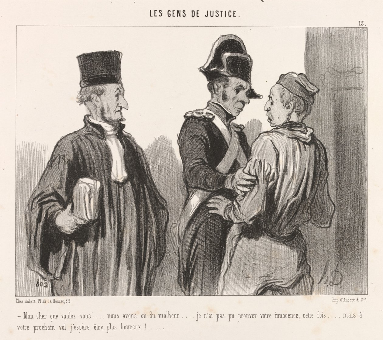 Moja droga, czego chcesz... autorstwa Honoré Daumier