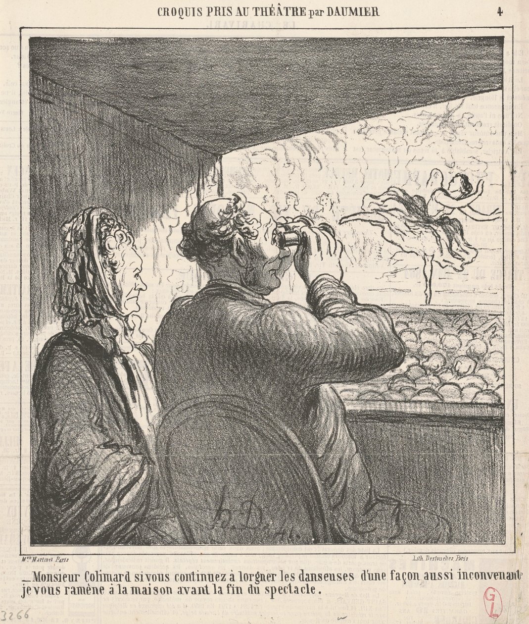 Panie Colimard, jeśli będziesz kontynuować... autorstwa Honoré Daumier