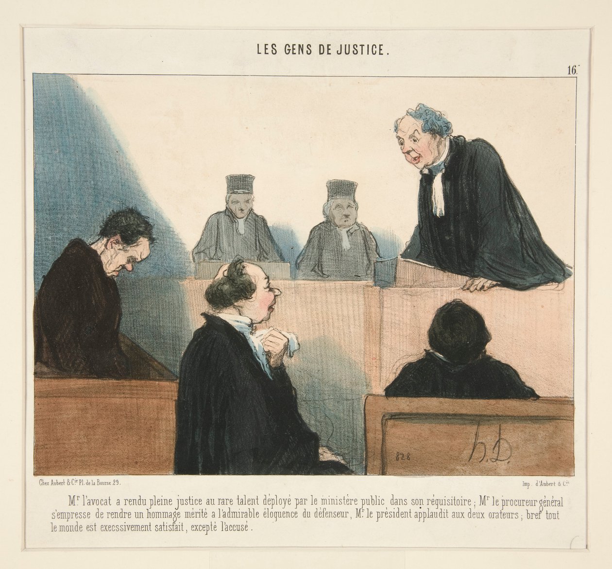 Pan. autorstwa Honoré Daumier