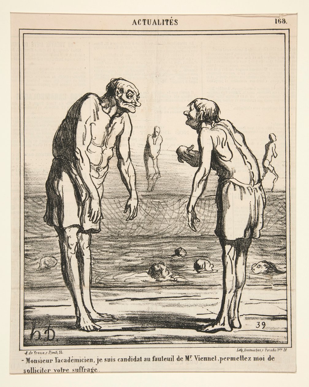 Pan. autorstwa Honoré Daumier