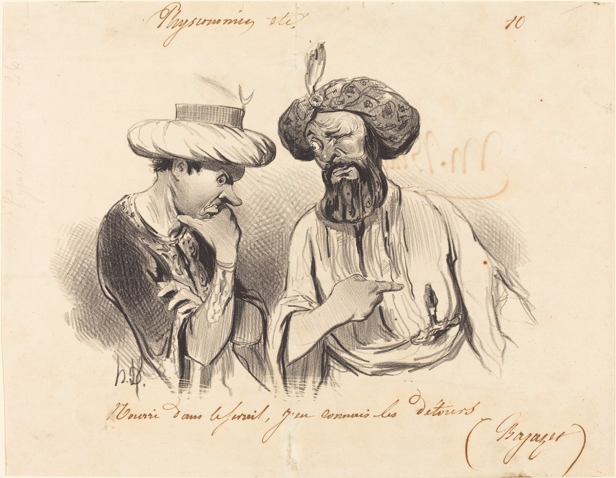 Karmione w serai... autorstwa Honoré Daumier