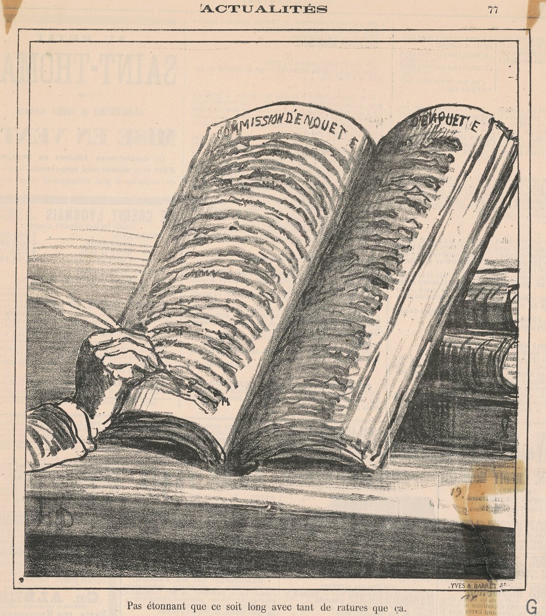 Nic dziwnego, że to długo... autorstwa Honoré Daumier