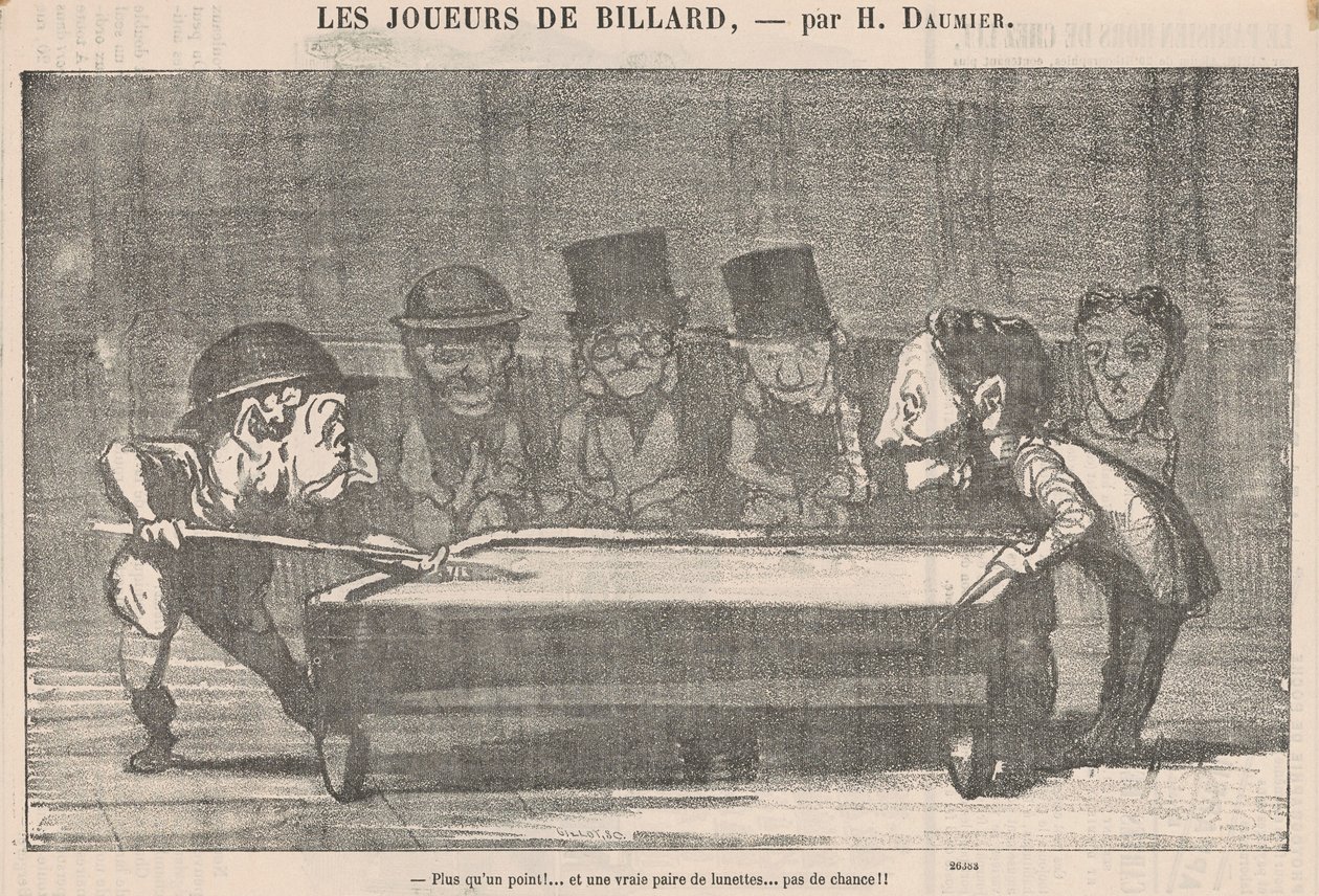 Więcej niż jeden punkt! ... Bez szans!! autorstwa Honoré Daumier