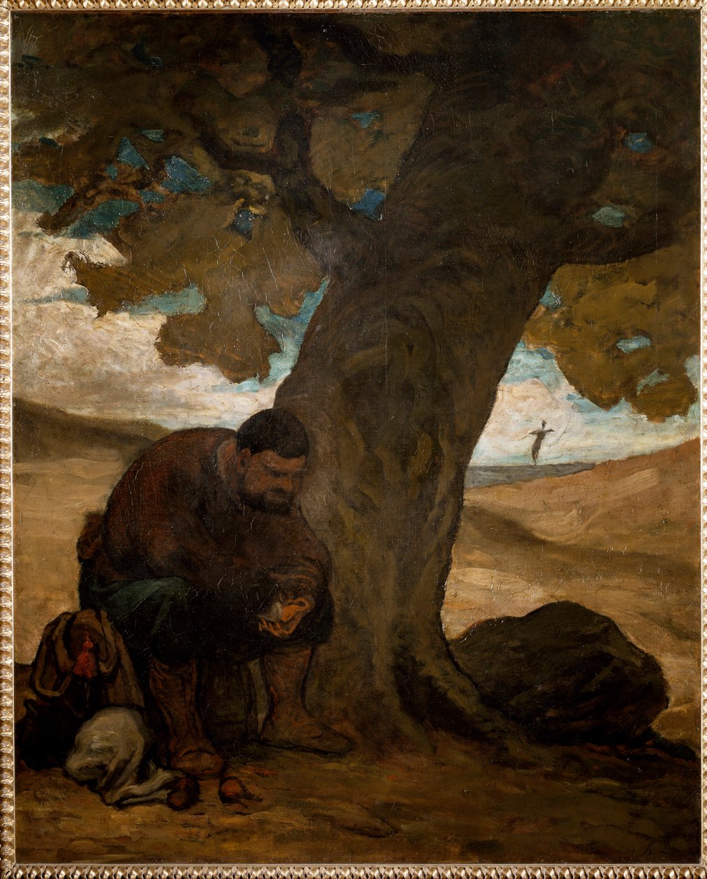 Sancho Pansa autorstwa Honoré Daumier