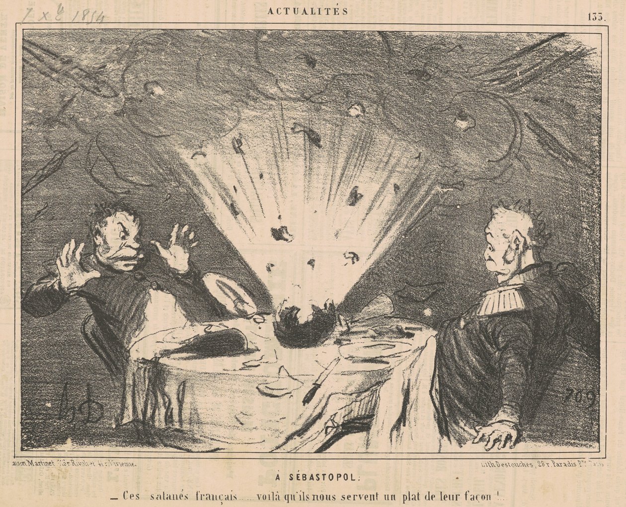 Sewastopol autorstwa Honoré Daumier