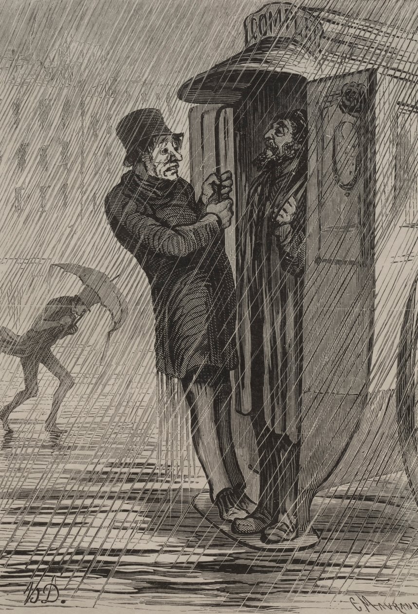 Omnibus: pełny. autorstwa Honoré Daumier
