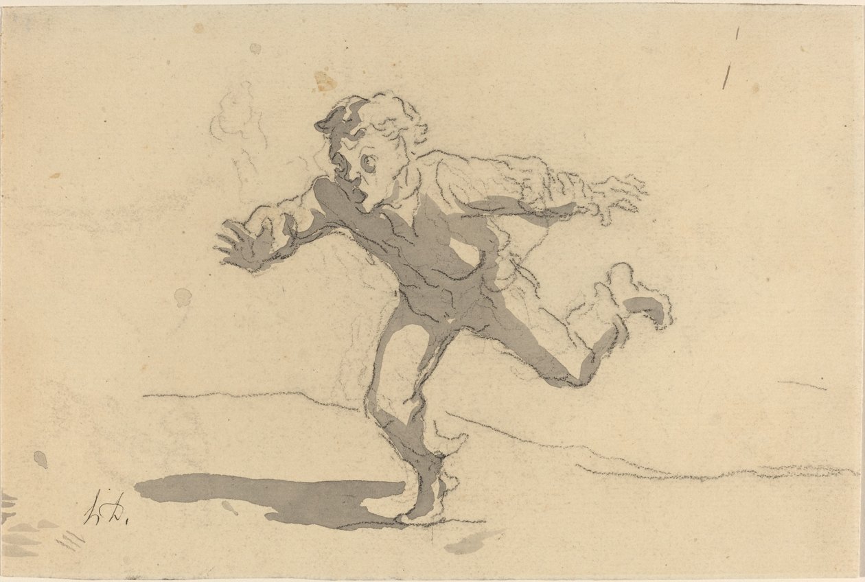 Młody Kurier autorstwa Honoré Daumier