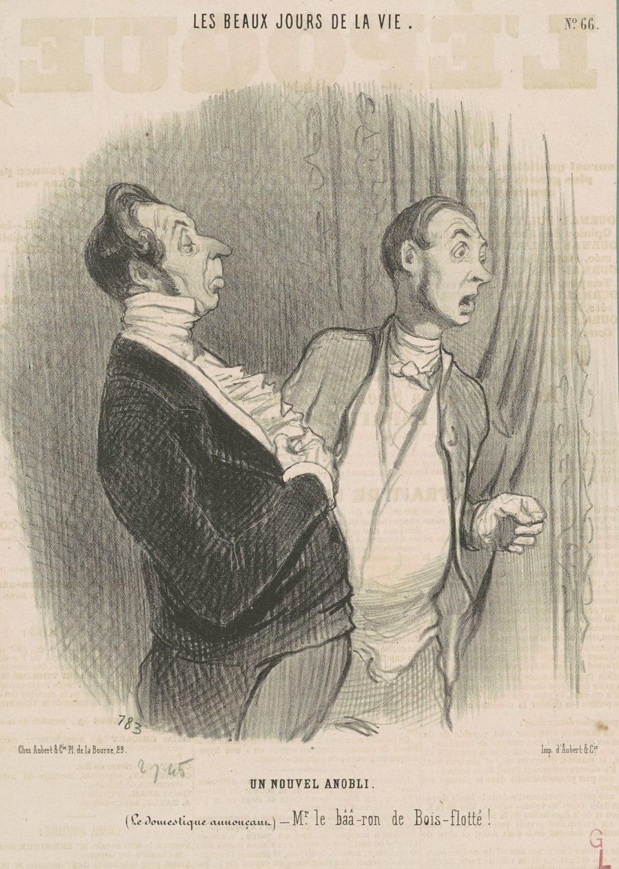 Nowy rycerz autorstwa Honoré Daumier