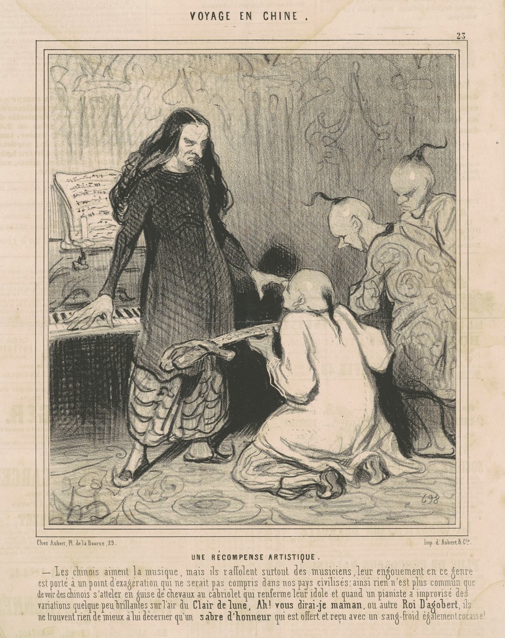 Nagroda artystyczna autorstwa Honoré Daumier
