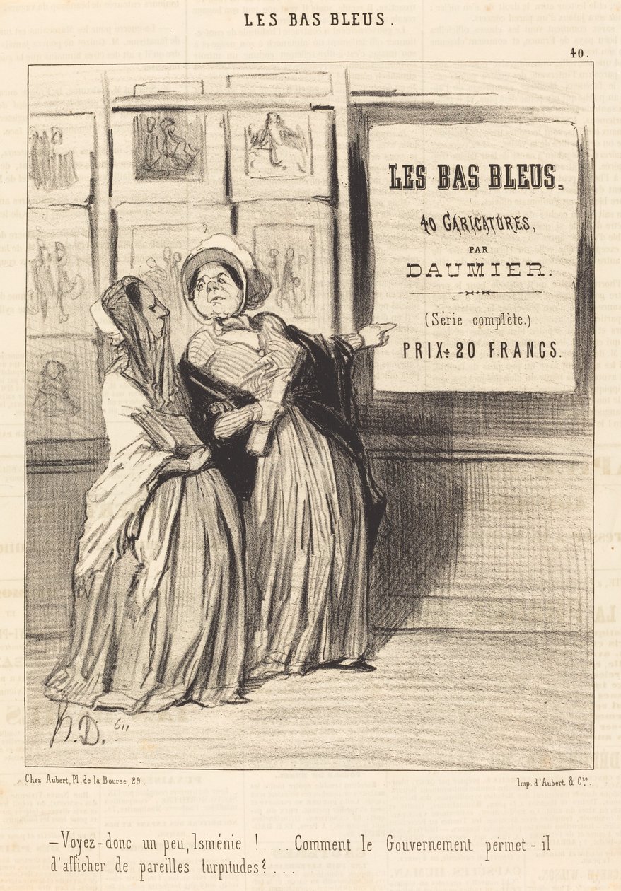 Spójrz, Ismenie!... autorstwa Honoré Daumier