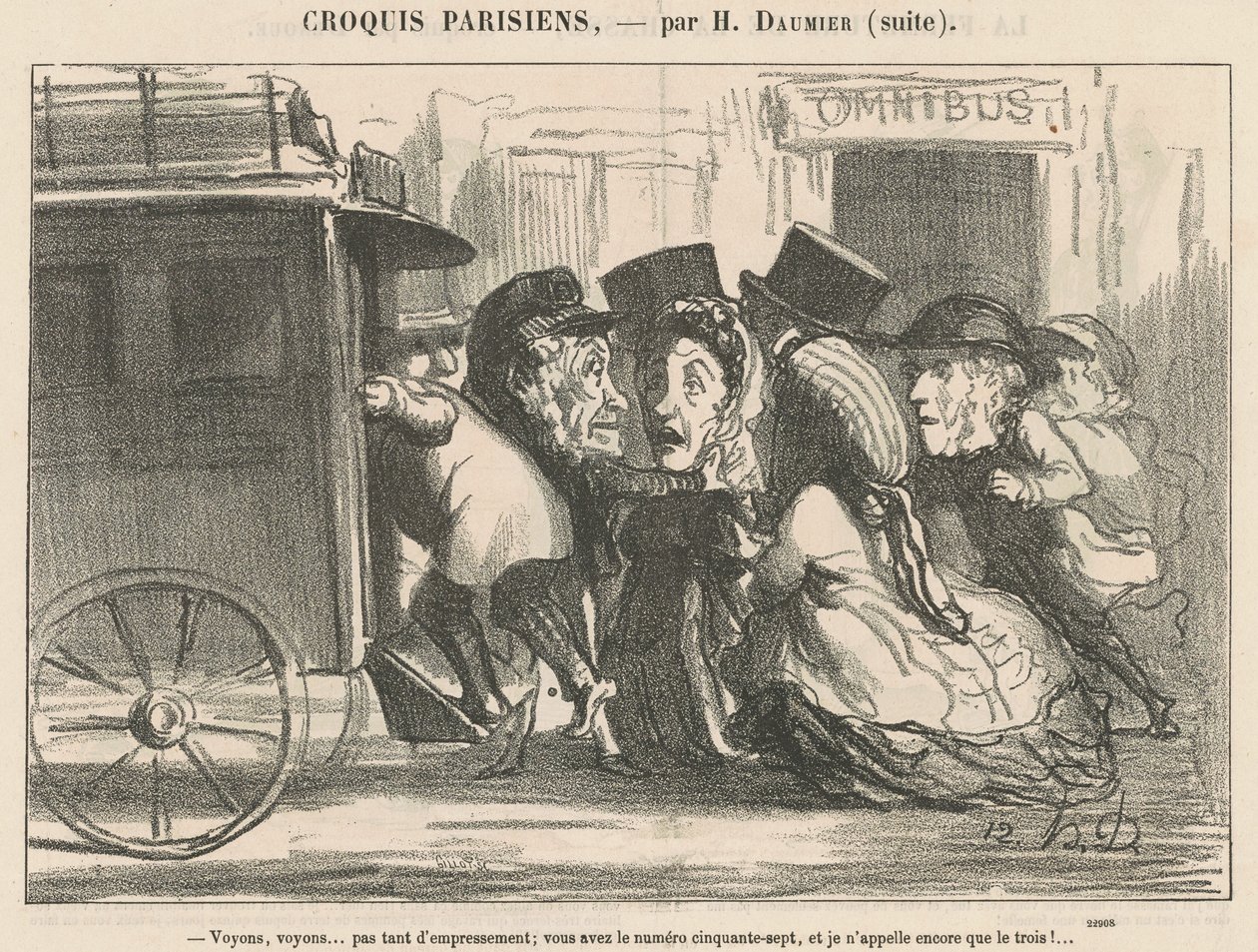 Zobaczmy... nie tak chętni... autorstwa Honoré Daumier