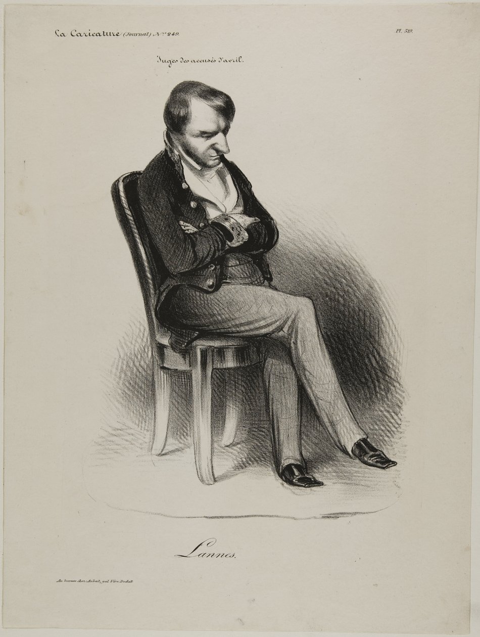 Lannes, płyta 519 autorstwa Honoré Victorin Daumier