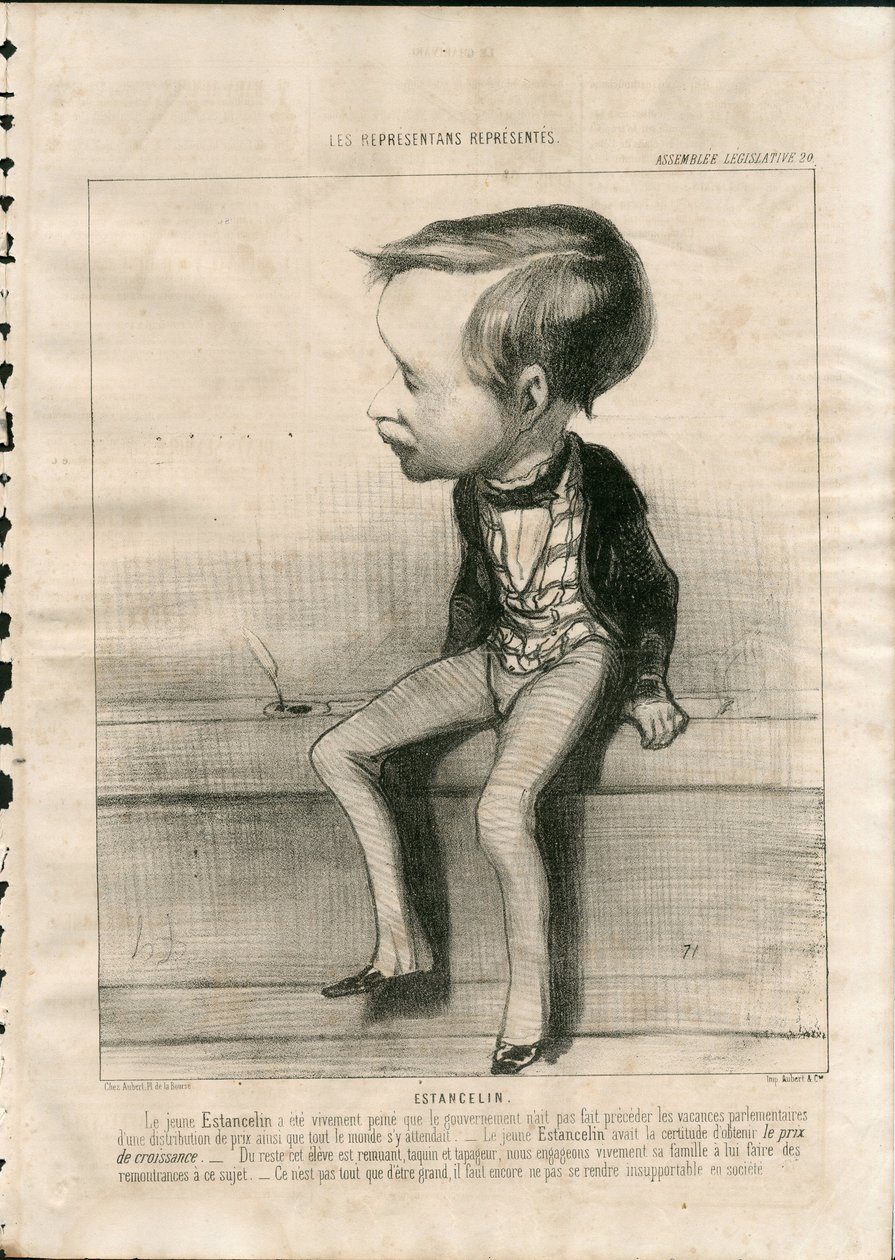 Charivari autorstwa Honoré Daumier