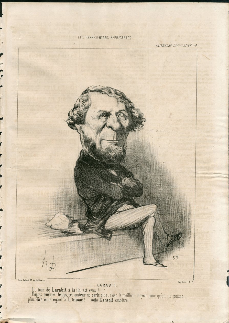 Charivari autorstwa Honoré Daumier