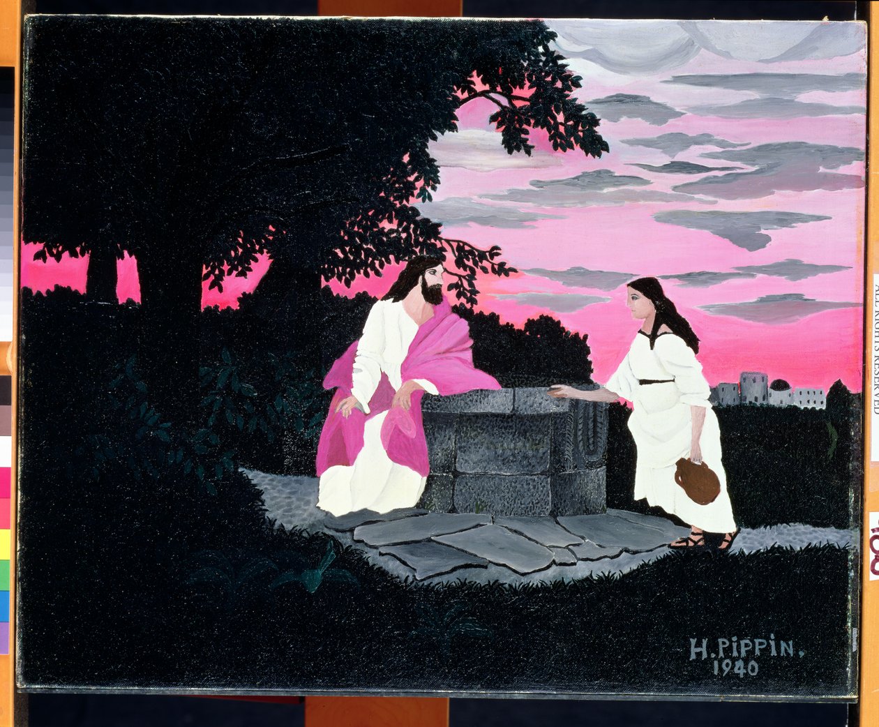 Kobieta z Samarii autorstwa Horace Pippin