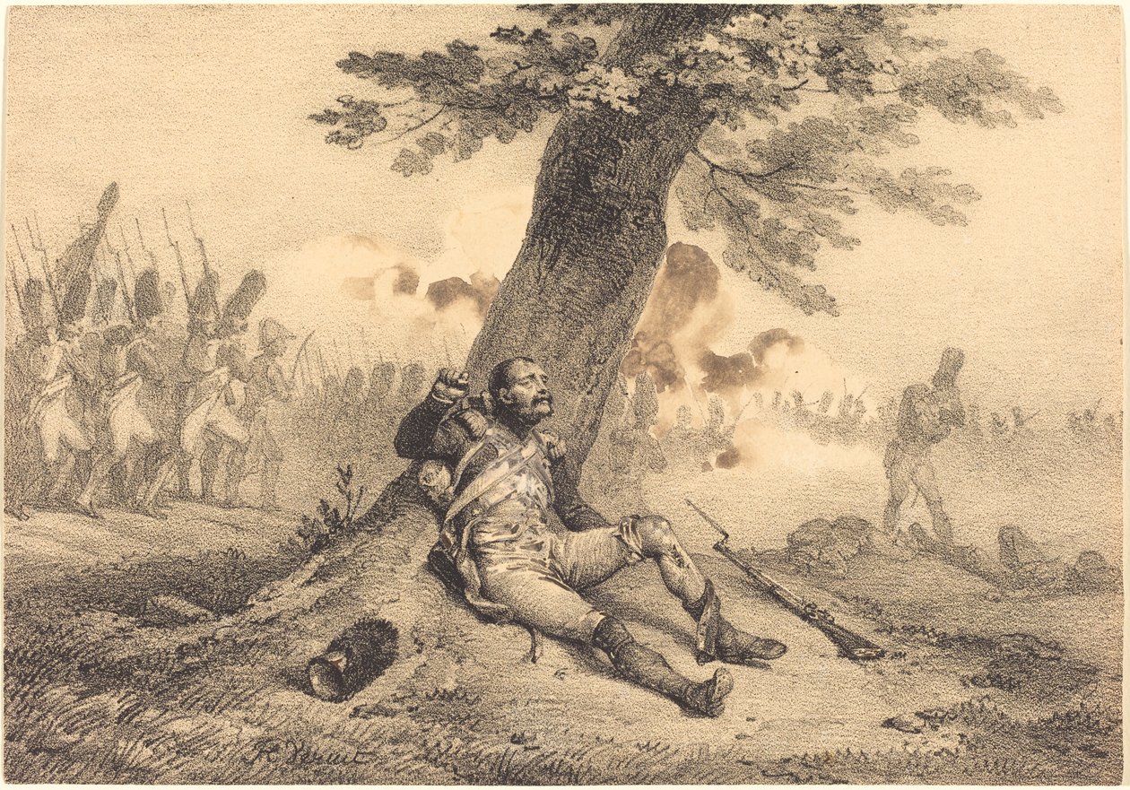Credin de Sort!... autorstwa Emile Jean Horace Vernet