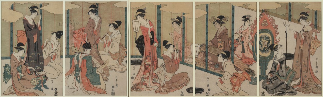 Ważna historia autorstwa Hosoda Eishi