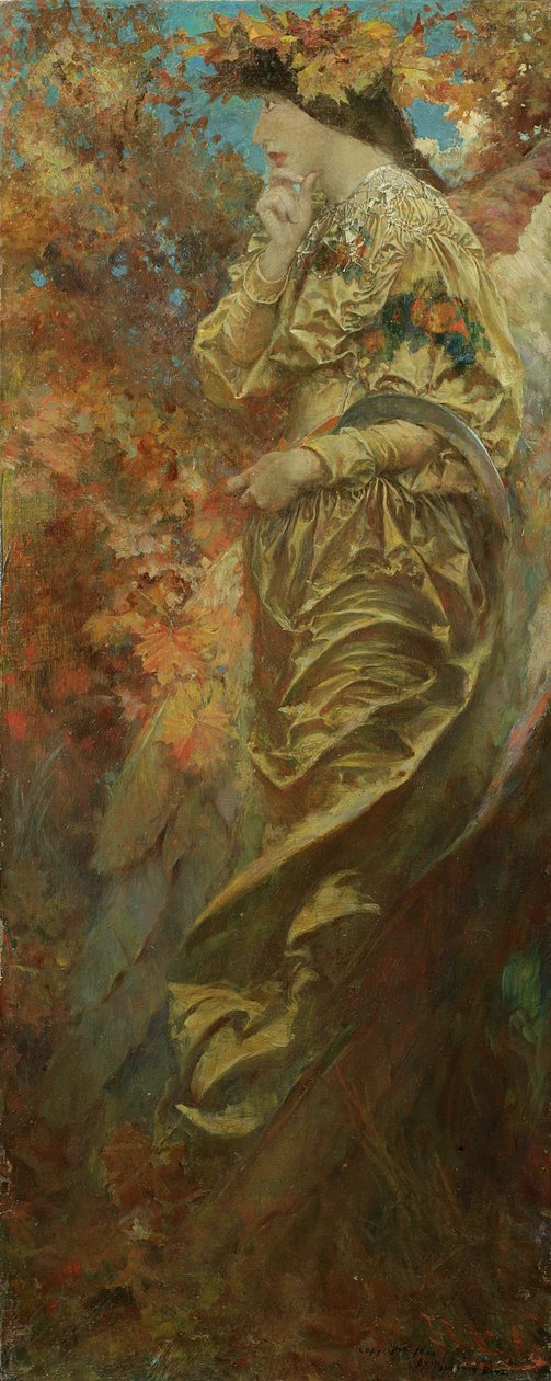 Jesień, 1900 autorstwa Howard Pyle