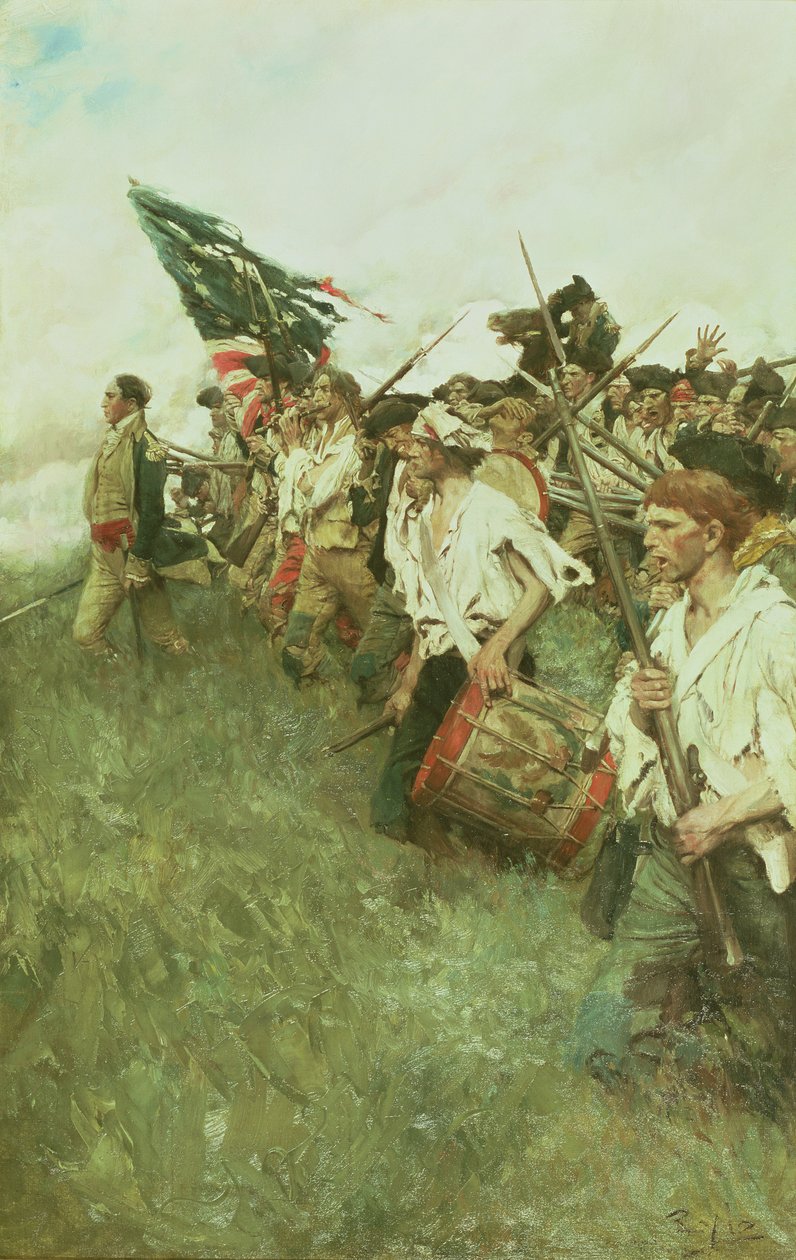 Twórcy narodu, 1903 autorstwa Howard Pyle