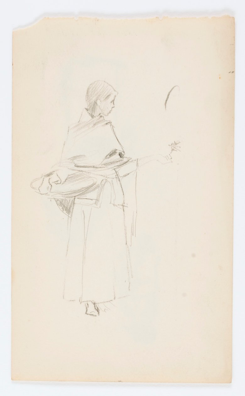 Bez tytułu (Flower Girl) autorstwa Howard Russell Butler