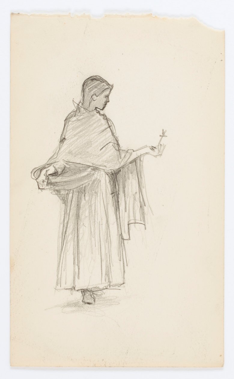 Bez tytułu (Flower Girl) autorstwa Howard Russell Butler