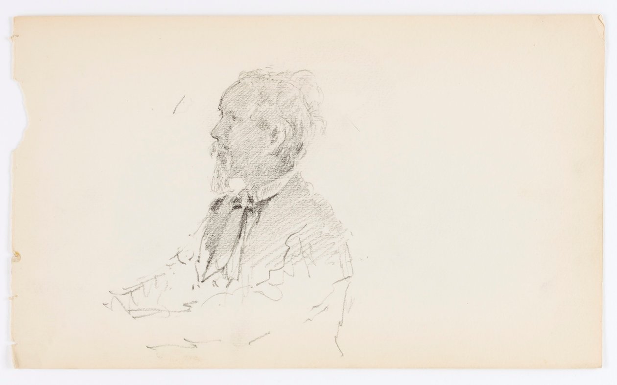 Bez tytułu (Głowa brodatego mężczyzny) autorstwa Howard Russell Butler