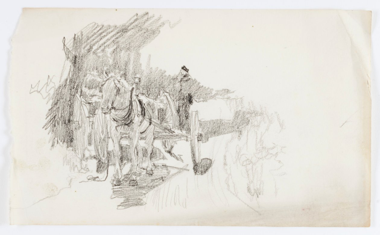 Bez tytułu (Wóz konny) autorstwa Howard Russell Butler
