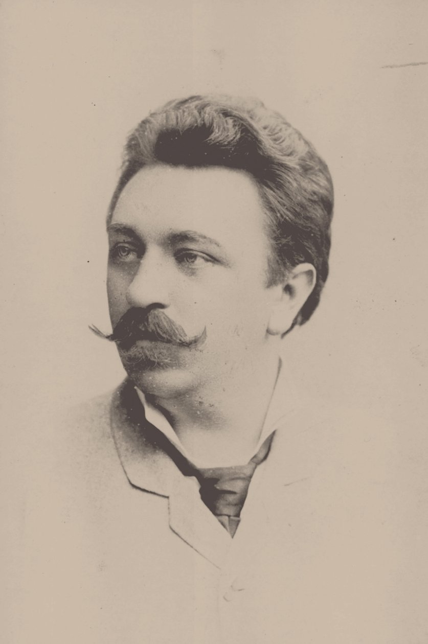 Portret kompozytora Eugena Hildacha 1849-1924. autorstwa Höffert