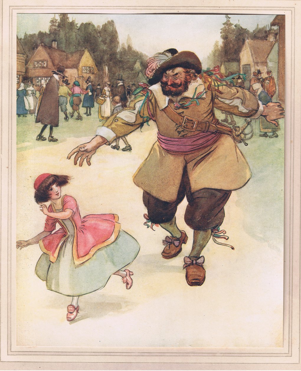 With purpose to catch a kiss autorstwa Hugh Thomson