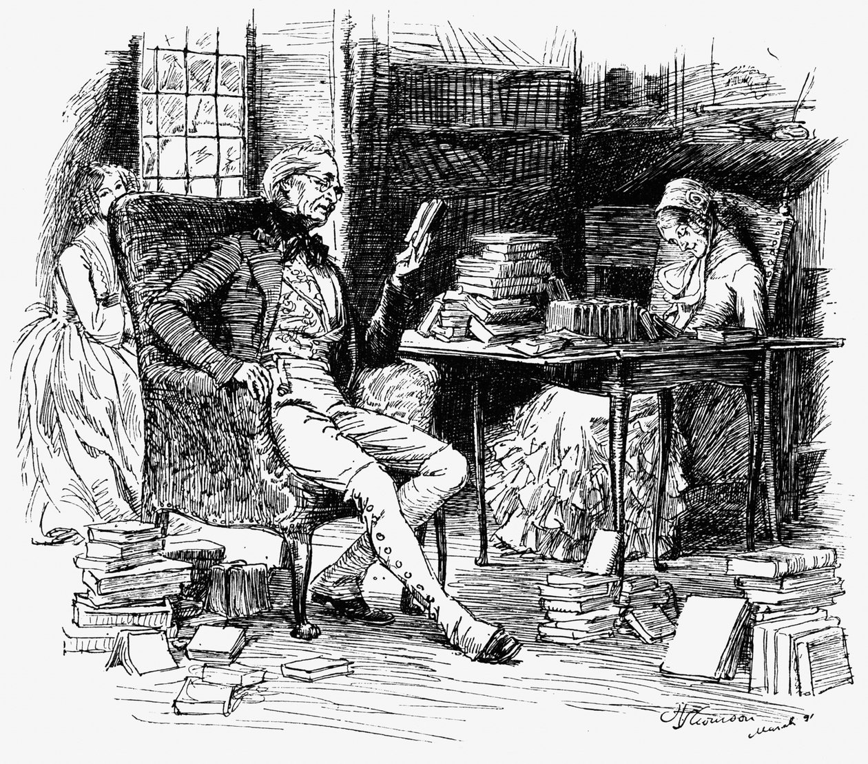 „Cranford” autorstwa Hugh Thomson