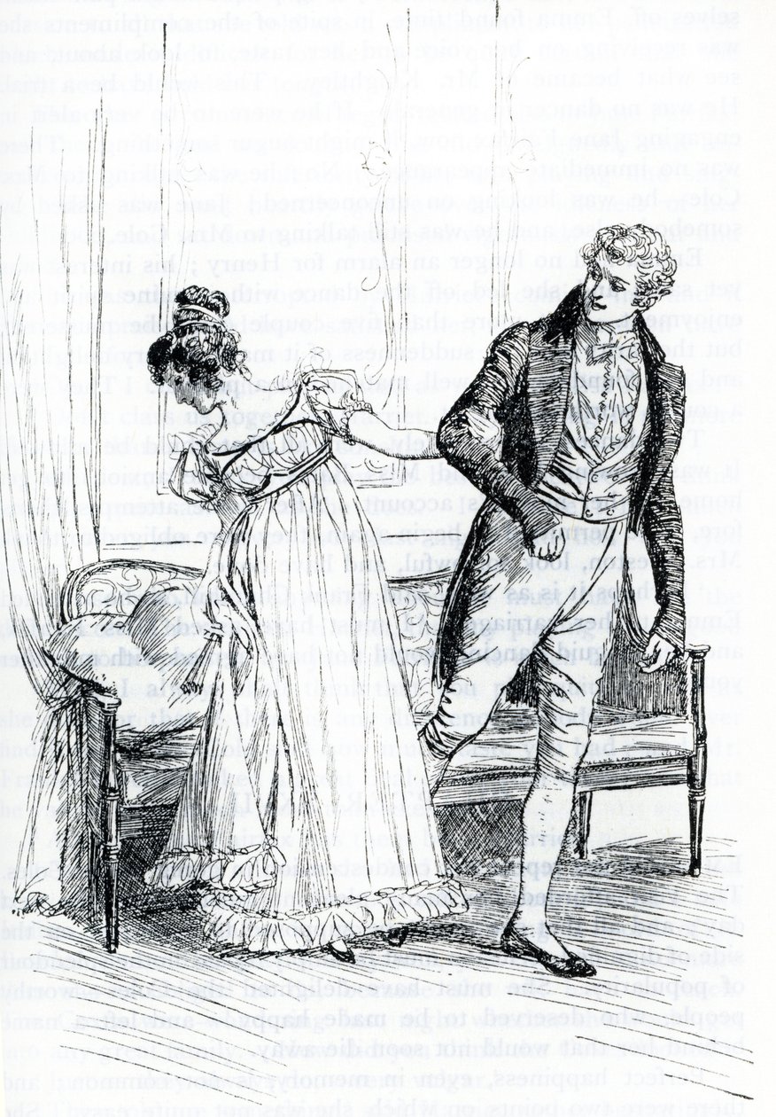„Franz Churchil i Emma” autorstwa Hugh Thomson