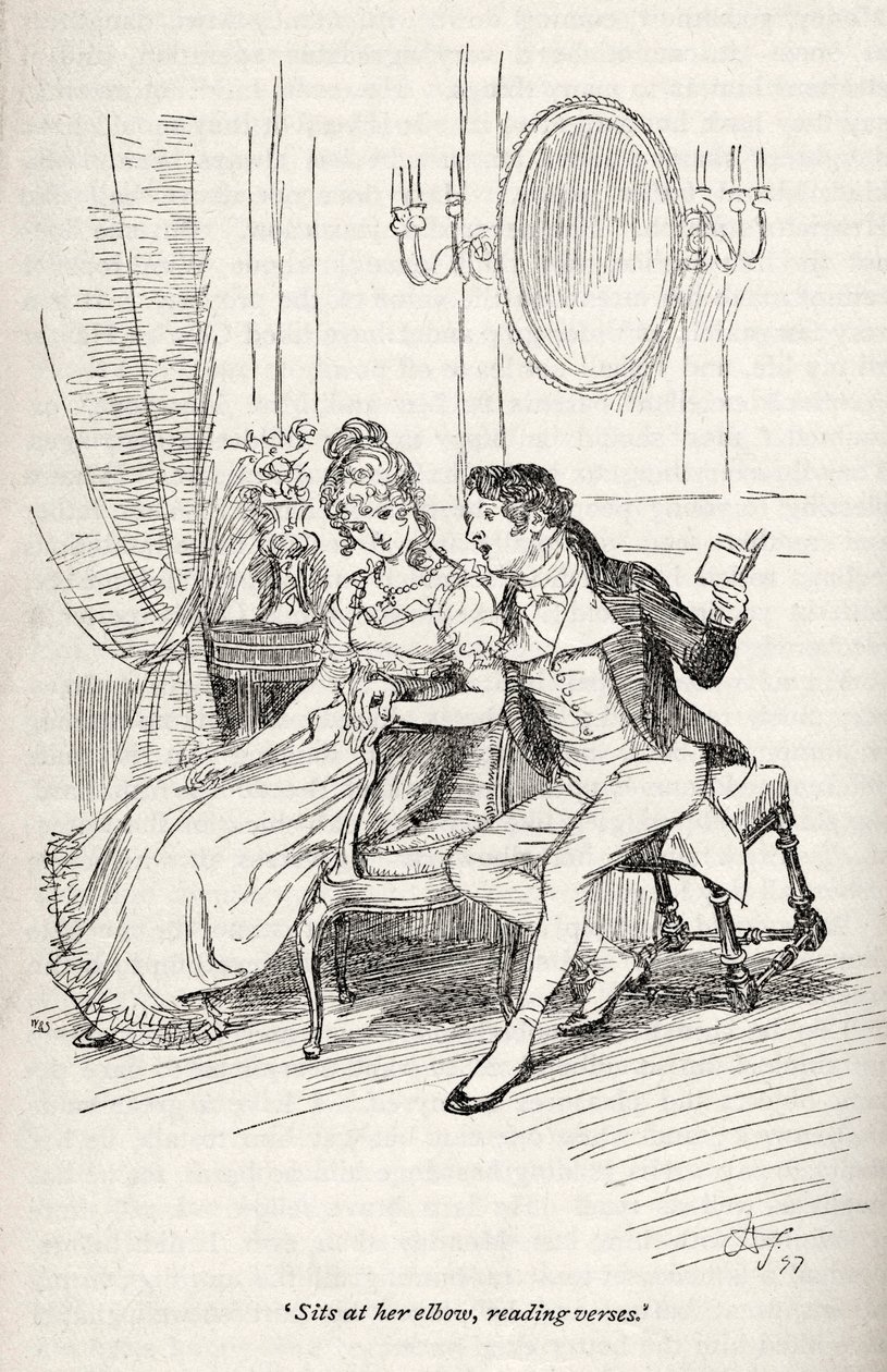 Powieść Jane Austen „Perswazja” autorstwa Hugh Thomson