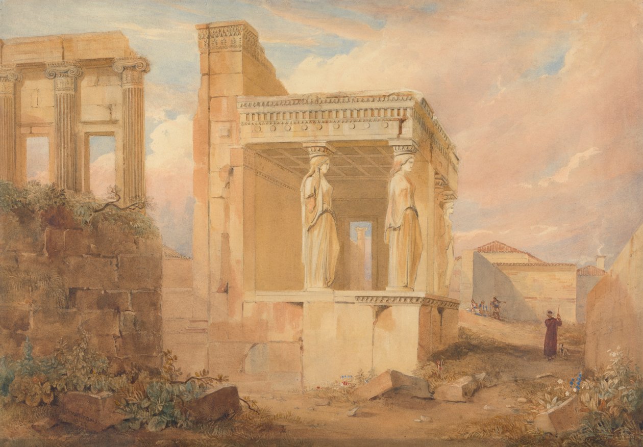 Erechtejon, Ateny autorstwa Hugh William Grecian Williams