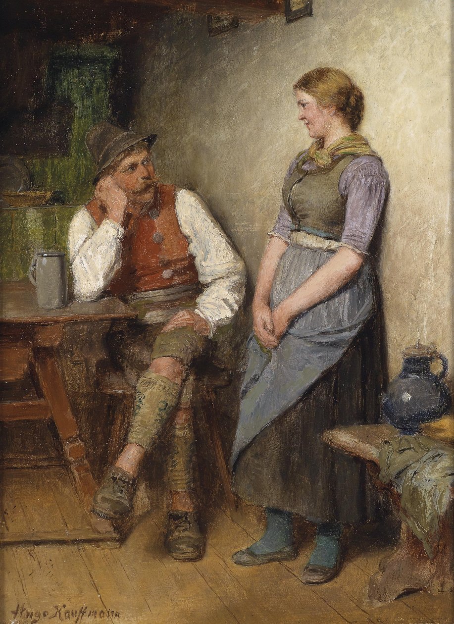 W konwersacji autorstwa Hugo Kauffmann
