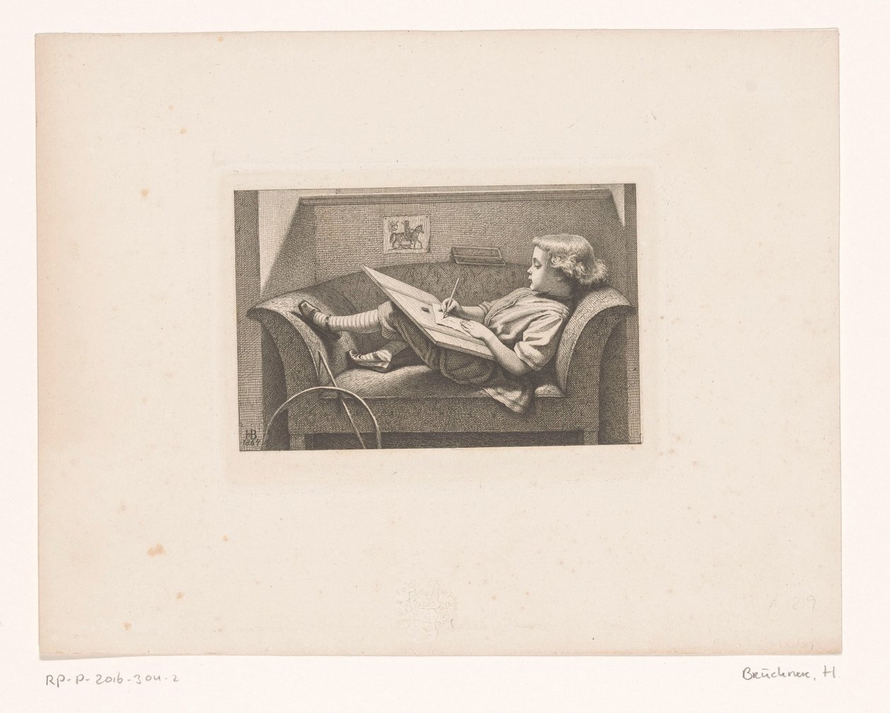Mały artysta autorstwa Hugo Bürkner