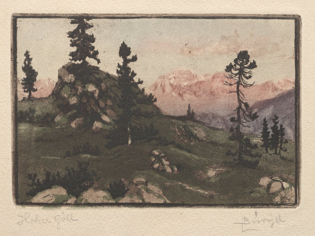 Wysoka Mewa. autorstwa Hugo Burghel