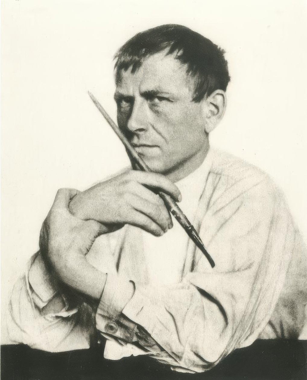Otto Dix, portret / Hugo Erfurth autorstwa Hugo Erfurth