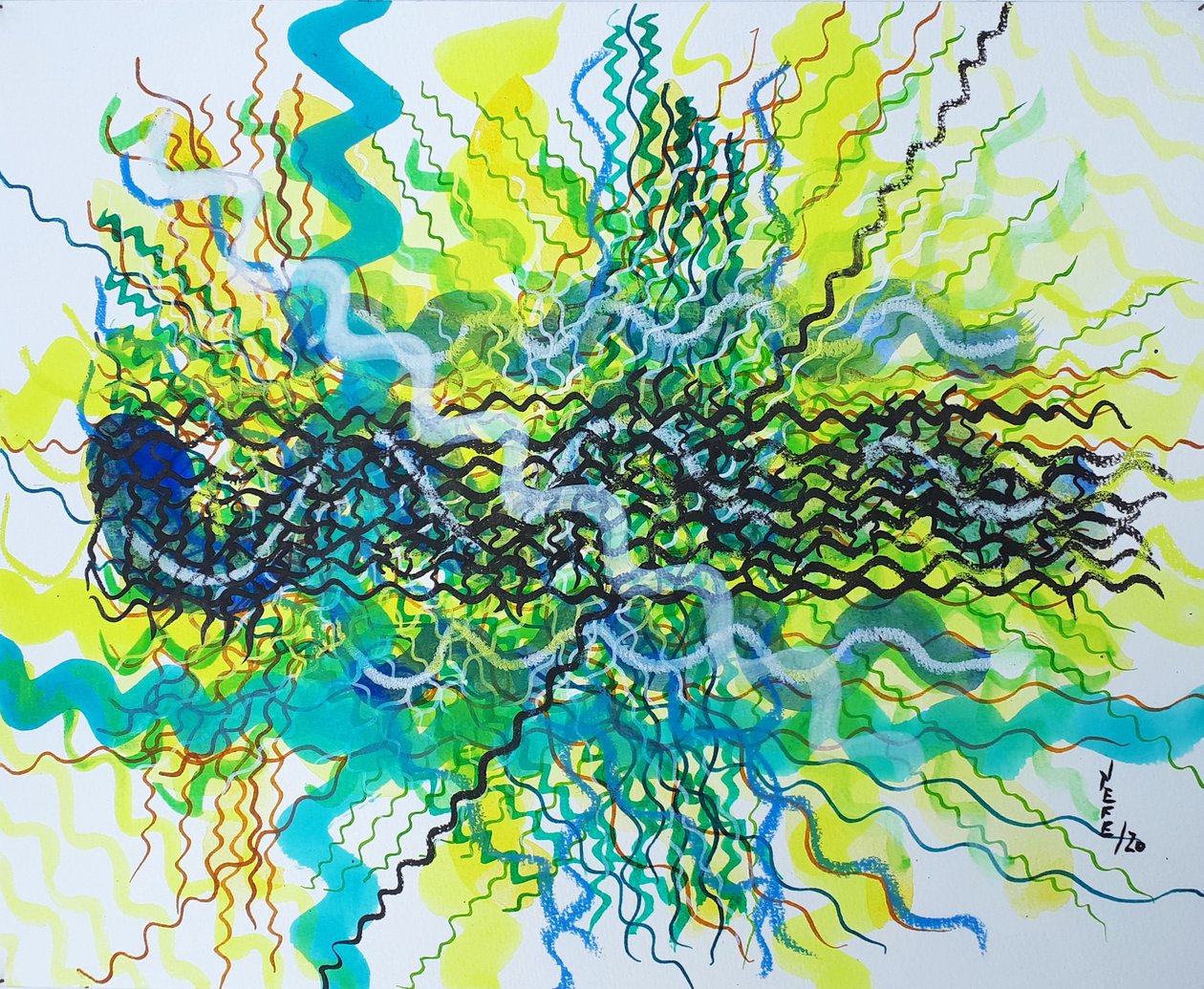 "WELLE - 77" Hugo Nefe autorstwa Hugo Nefe
