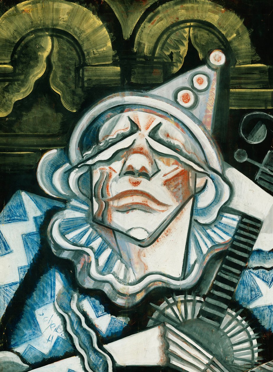 Klaun; Der Clown autorstwa Hugo Scheiber
