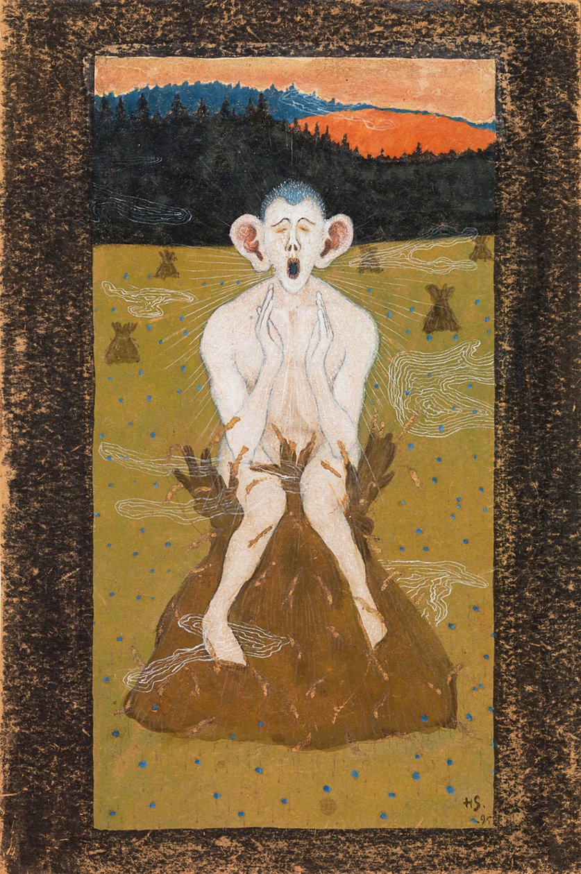 Mróz, 1895. autorstwa Hugo Simberg